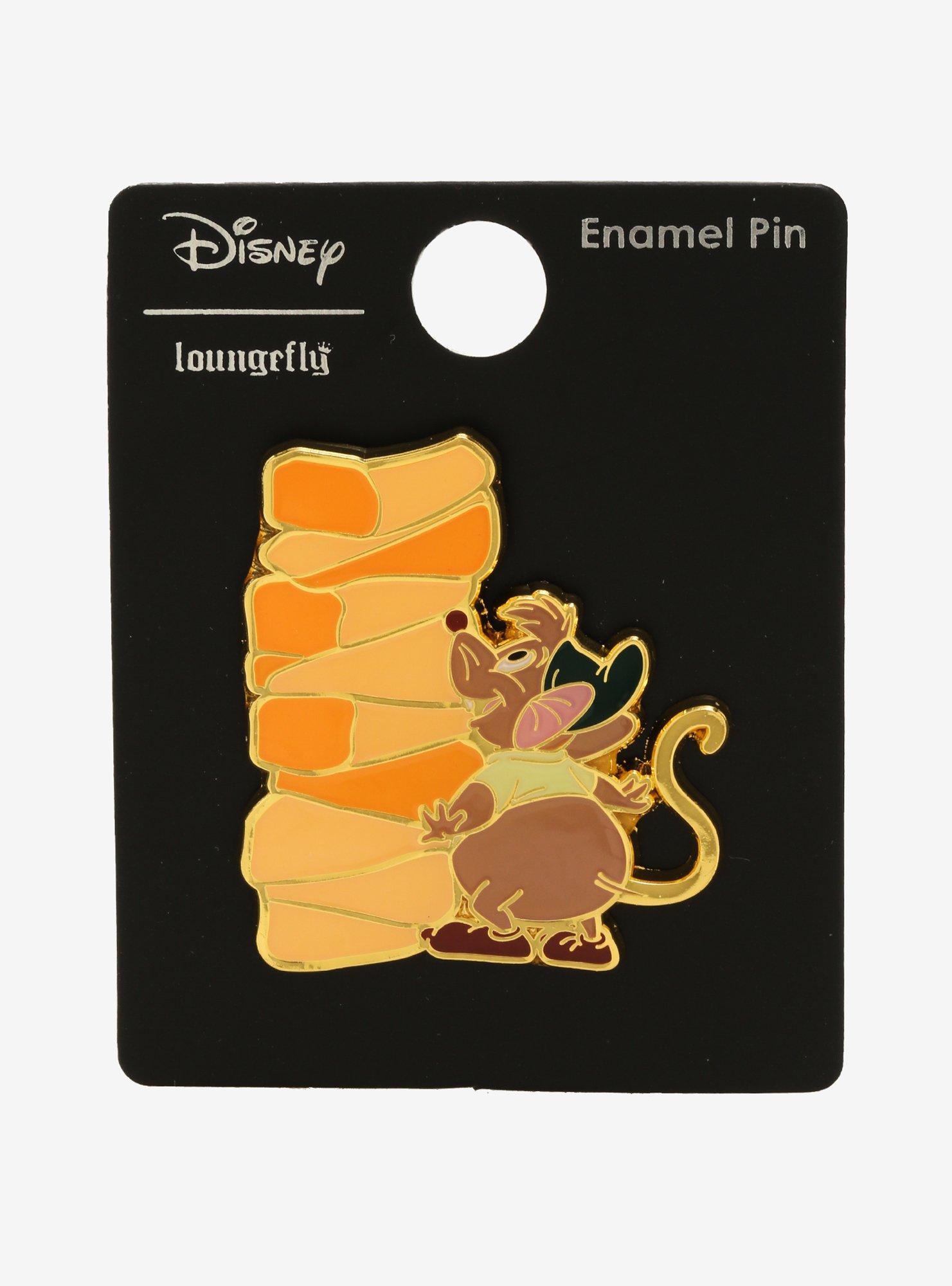 Loungefly Disney Cinderella Gus with Corn Enamel Pin - BoxLunch Exclusive, , alternate