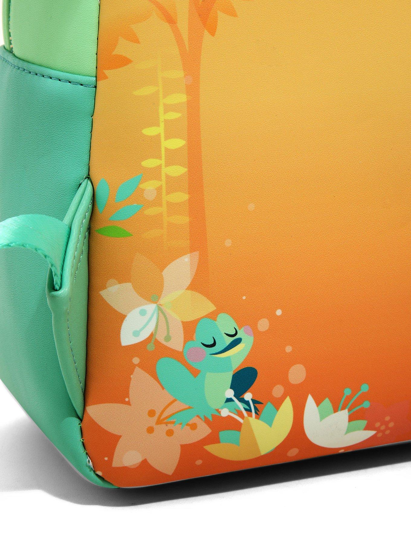 Loungefly Disney The Princess and the Frog Tiana Art Mini Backpack, , alternate