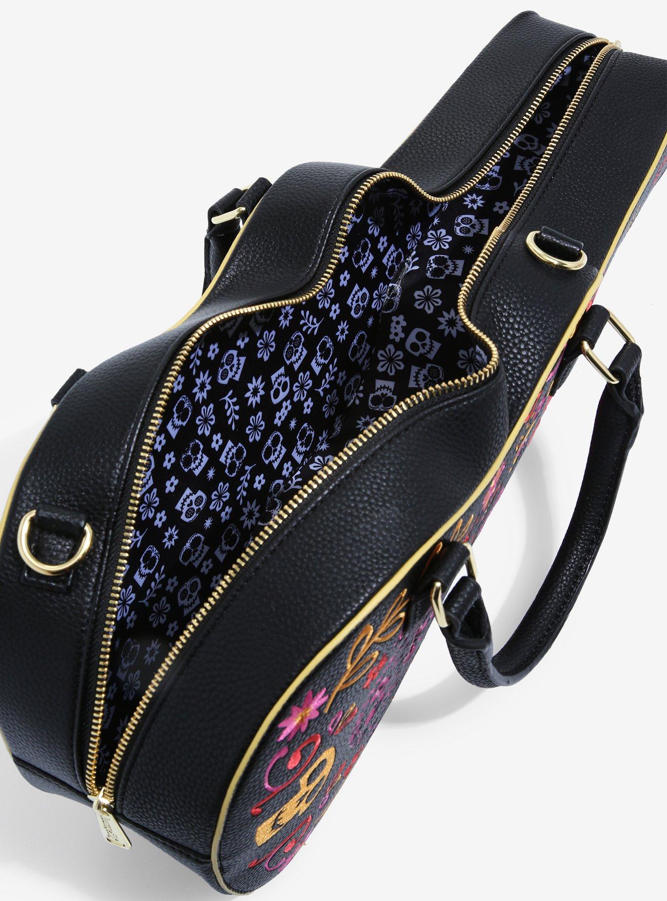 Loungefly Disney Pixar Coco Guitar Case Crossbody Bag, , alternate