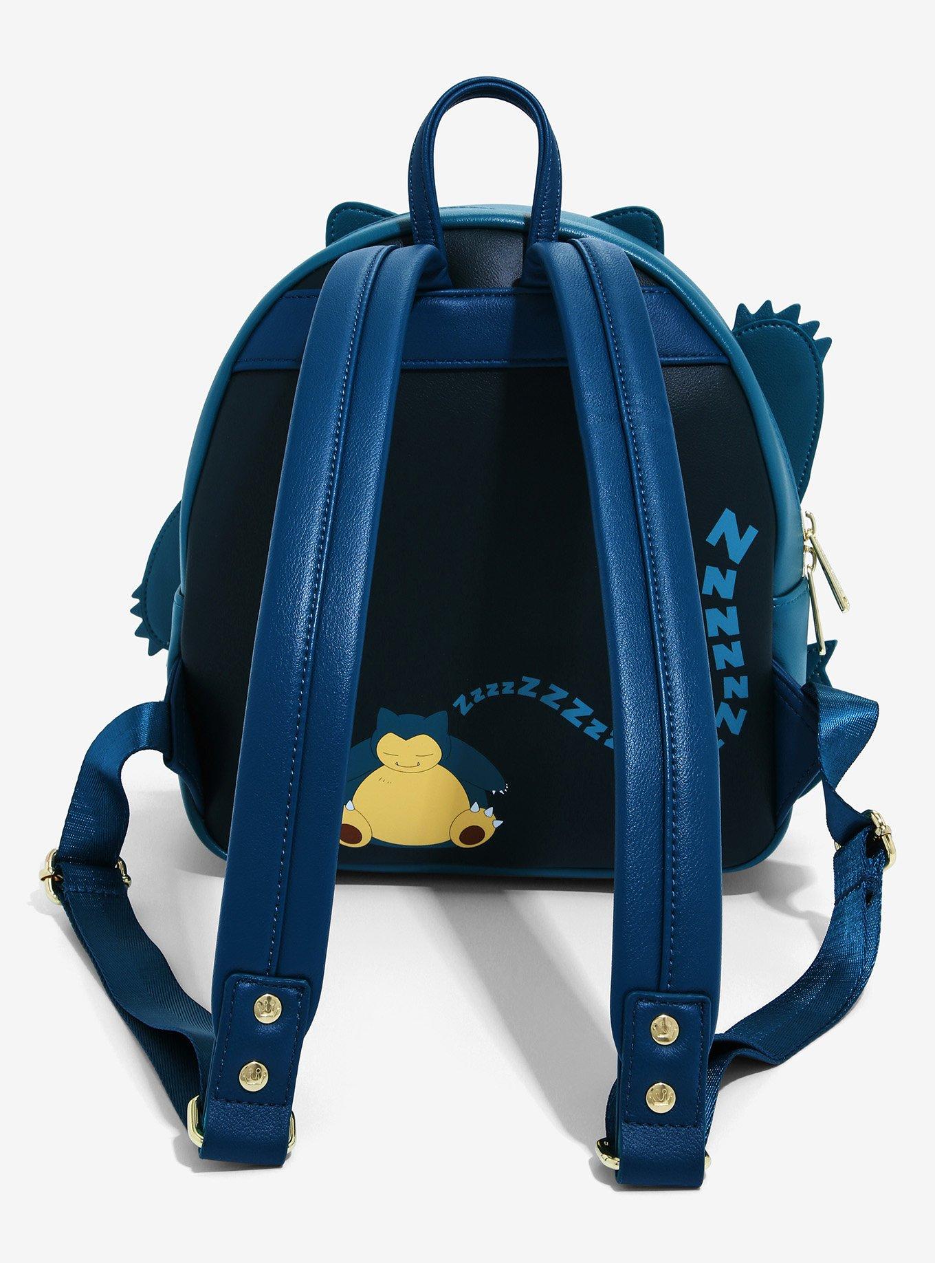 Loungefly Pok&eacute;mon Snorlax Figural Mini Backpack, , alternate
