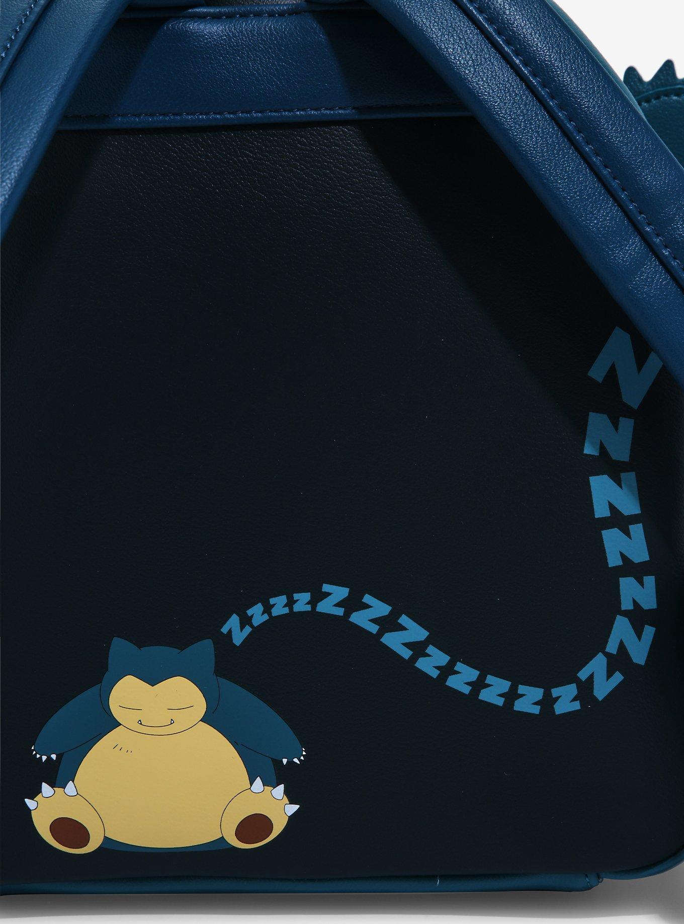 Loungefly Pok&eacute;mon Snorlax Figural Mini Backpack, , alternate