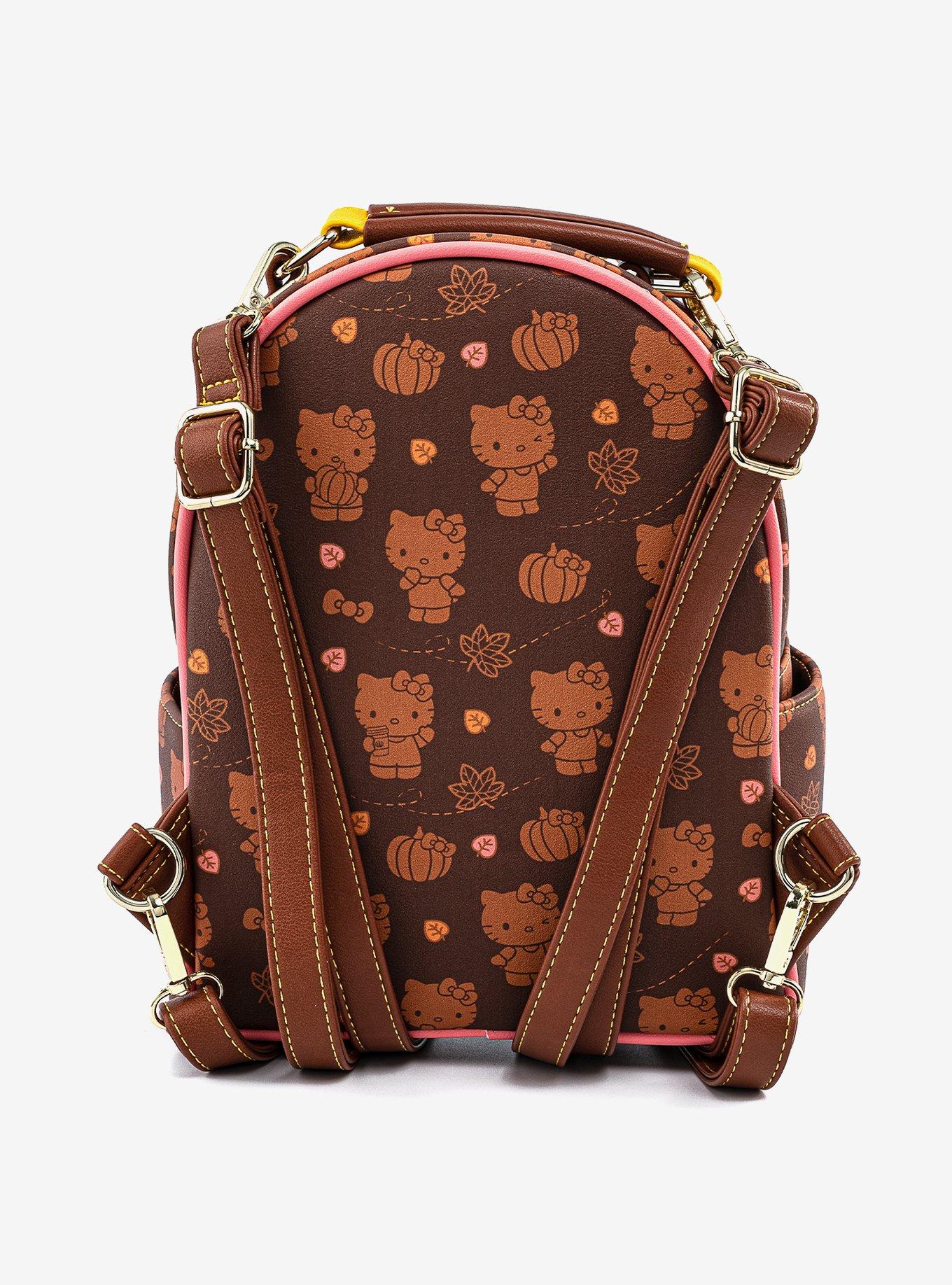 Sanrio Loungefly Pumpkin Spice Mini Backpack
