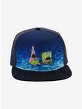 SpongeBob SquarePants Underwater Snapback Hat, , alternate