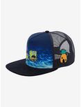 SpongeBob SquarePants Underwater Snapback Hat, , alternate