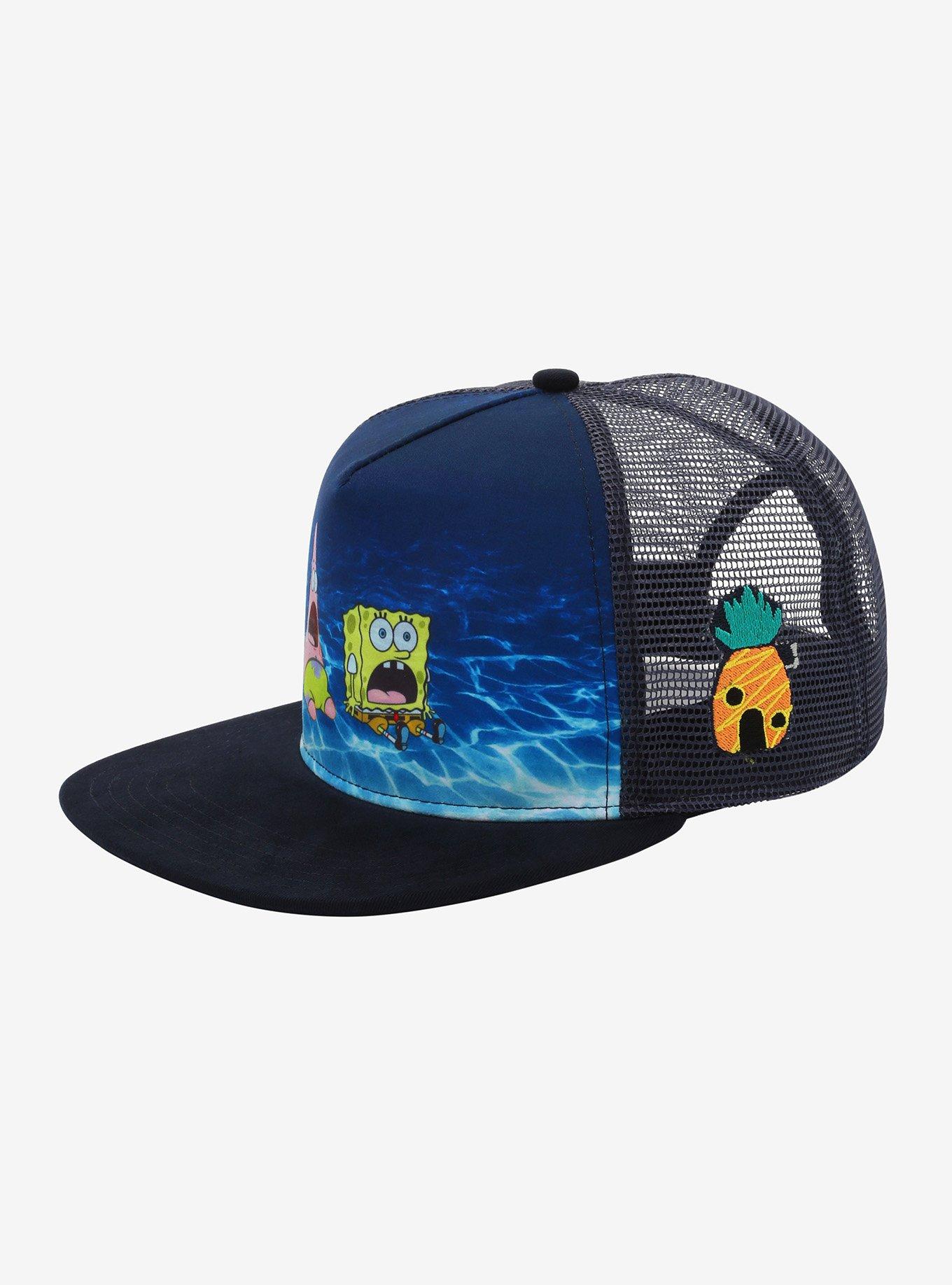 SpongeBob SquarePants Underwater Snapback Hat, , alternate