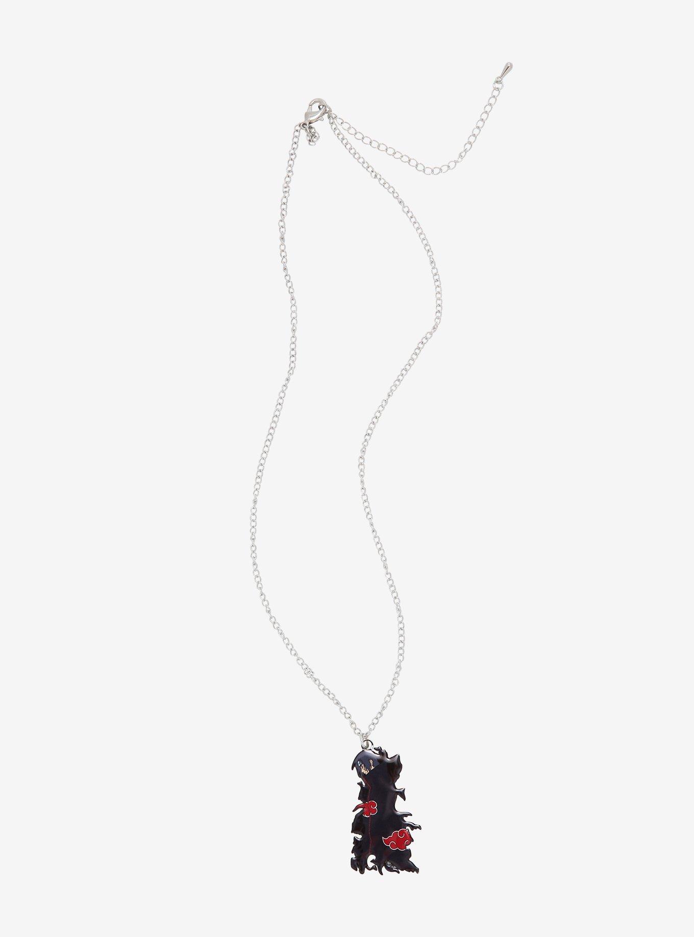 Naruto Shippuden Itachi Clouds Necklace, , alternate