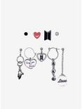 BTS Boy With Luv Mismatched Earring Set, , alternate