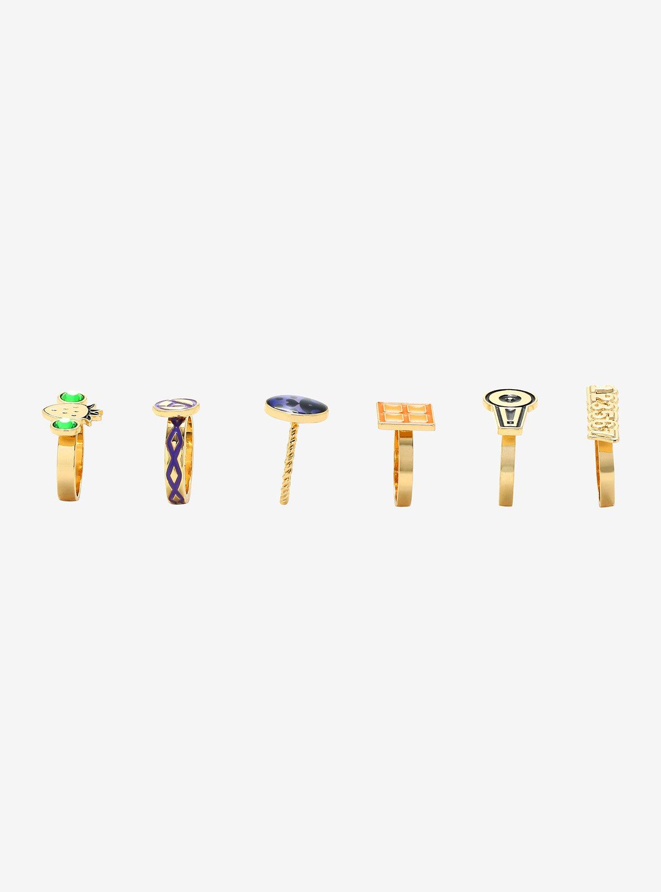 JoJo's Bizarre Adventure Team Bucciarati Ring Set, , alternate