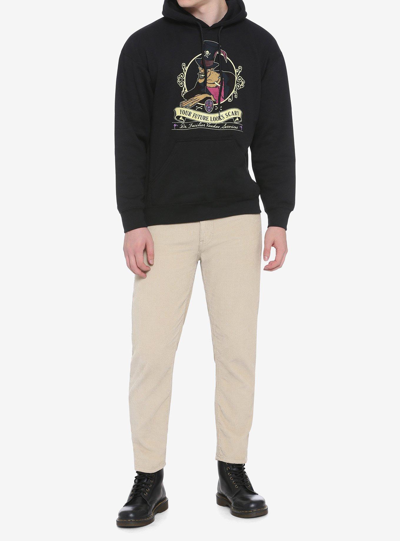 Disney Villains Dr. Facilier Your Future Looks Scary Hoodie, MULTI, alternate