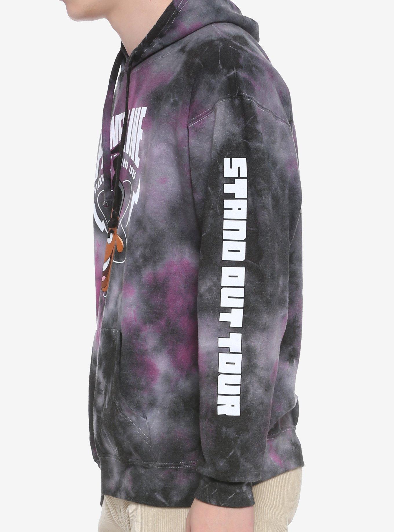 Disney A Goofy Movie Max Powerline Stand Out Tour Tie-Dye Hoodie, MULTI, alternate