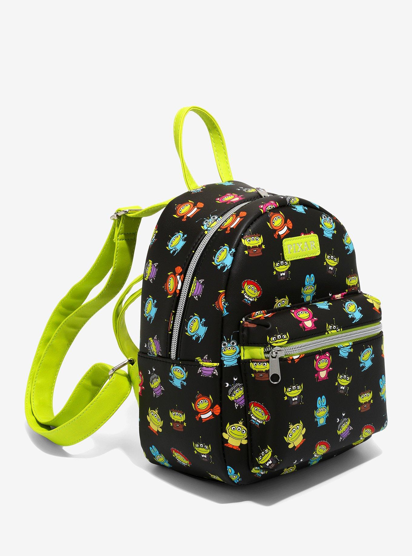 Loungefly Disney Pixar Remix Alien Mini Backpack, , alternate