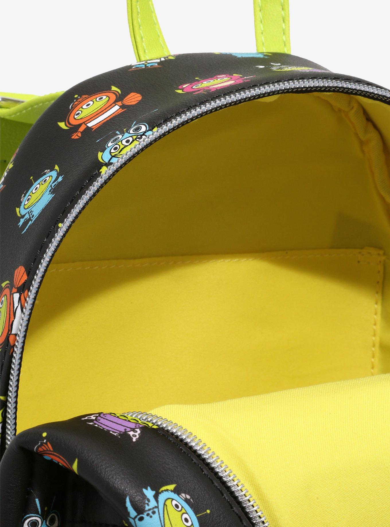 Loungefly Disney Pixar Remix Alien Mini Backpack, , alternate