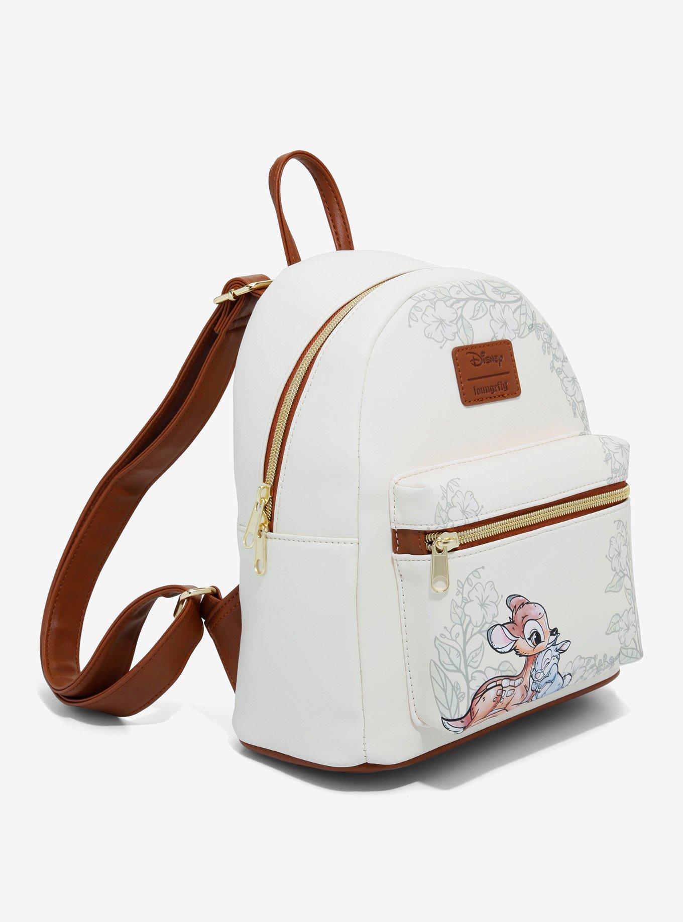 Loungefly Disney Bambi Watercolor Mini Backpack, , alternate