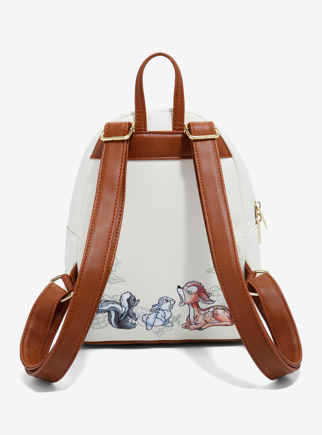Loungefly Disney Bambi Watercolor Mini Backpack, , alternate