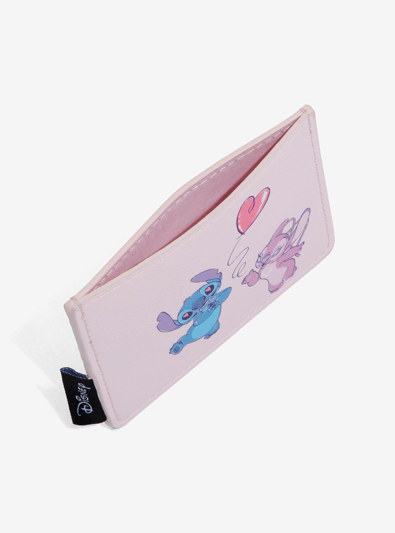 Loungefly Disney Lilo & Stitch Heart Angel Cardholder, , alternate