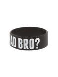 You Mad Bro? Rubber Bracelet, , alternate