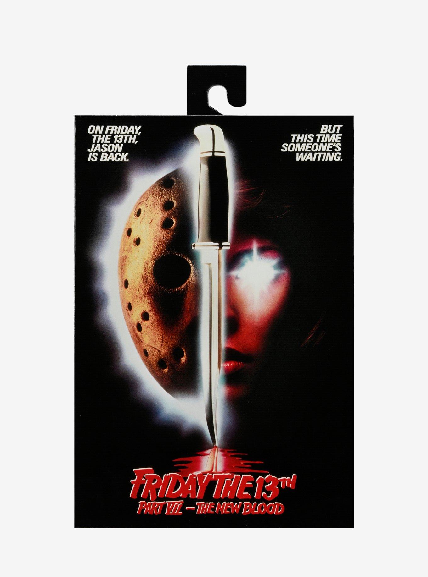 NECA Friday The 13th Part VII Jason (The New Blood) Figure, , alternate