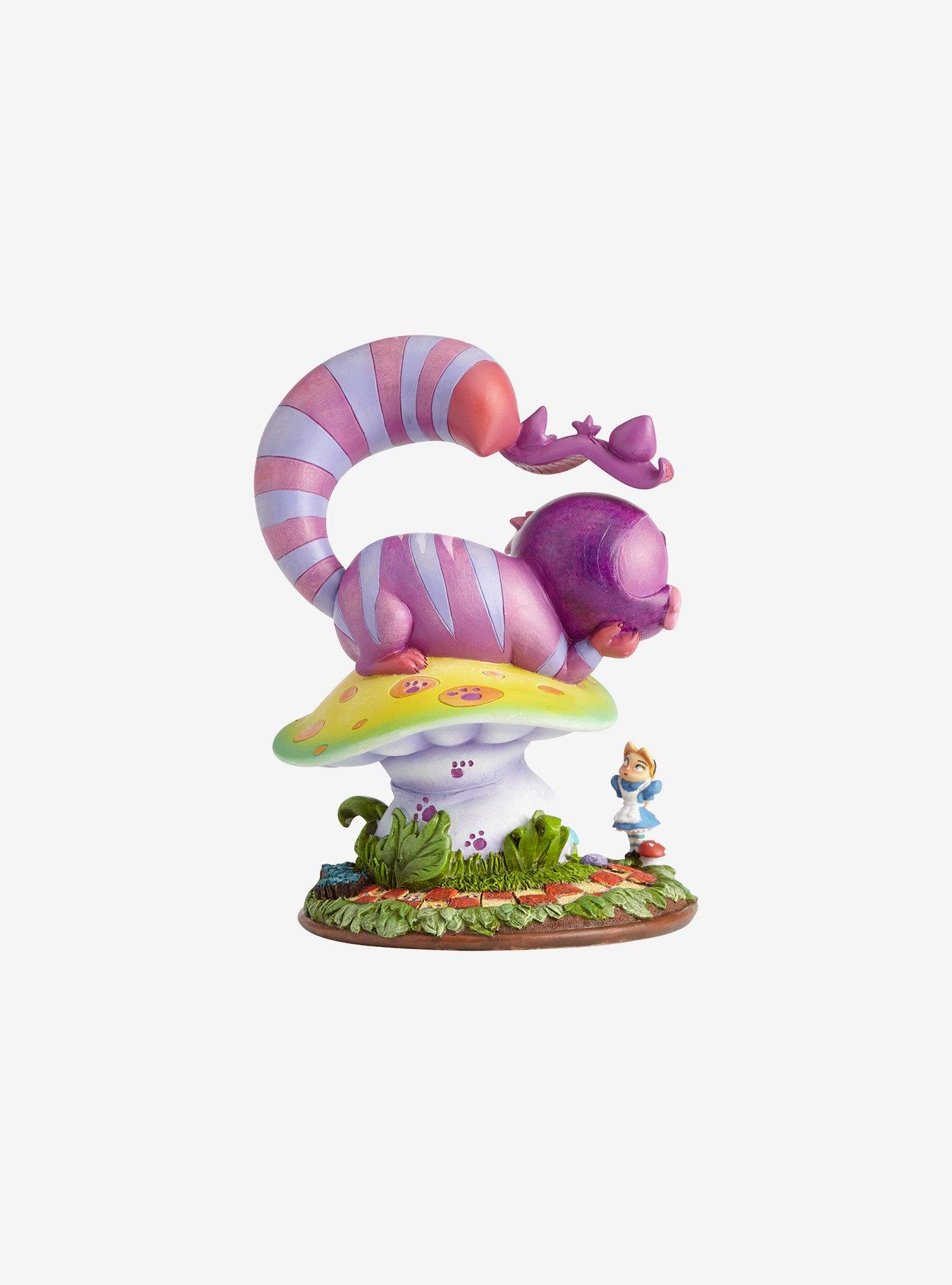 Disney Alice in Wonderland Miss Mindy Cheshire Cat on Mushroom Figure, , alternate
