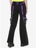 Tripp Black & Purple Street Pants, BLACK, alternate