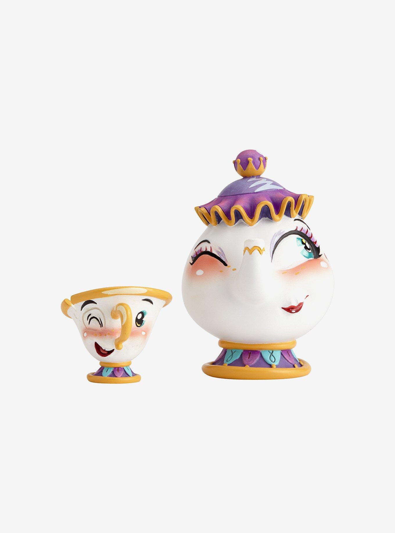 Disney Beauty and the Beast Miss Mindy Mrs. Potts and Chip Figure, , alternate