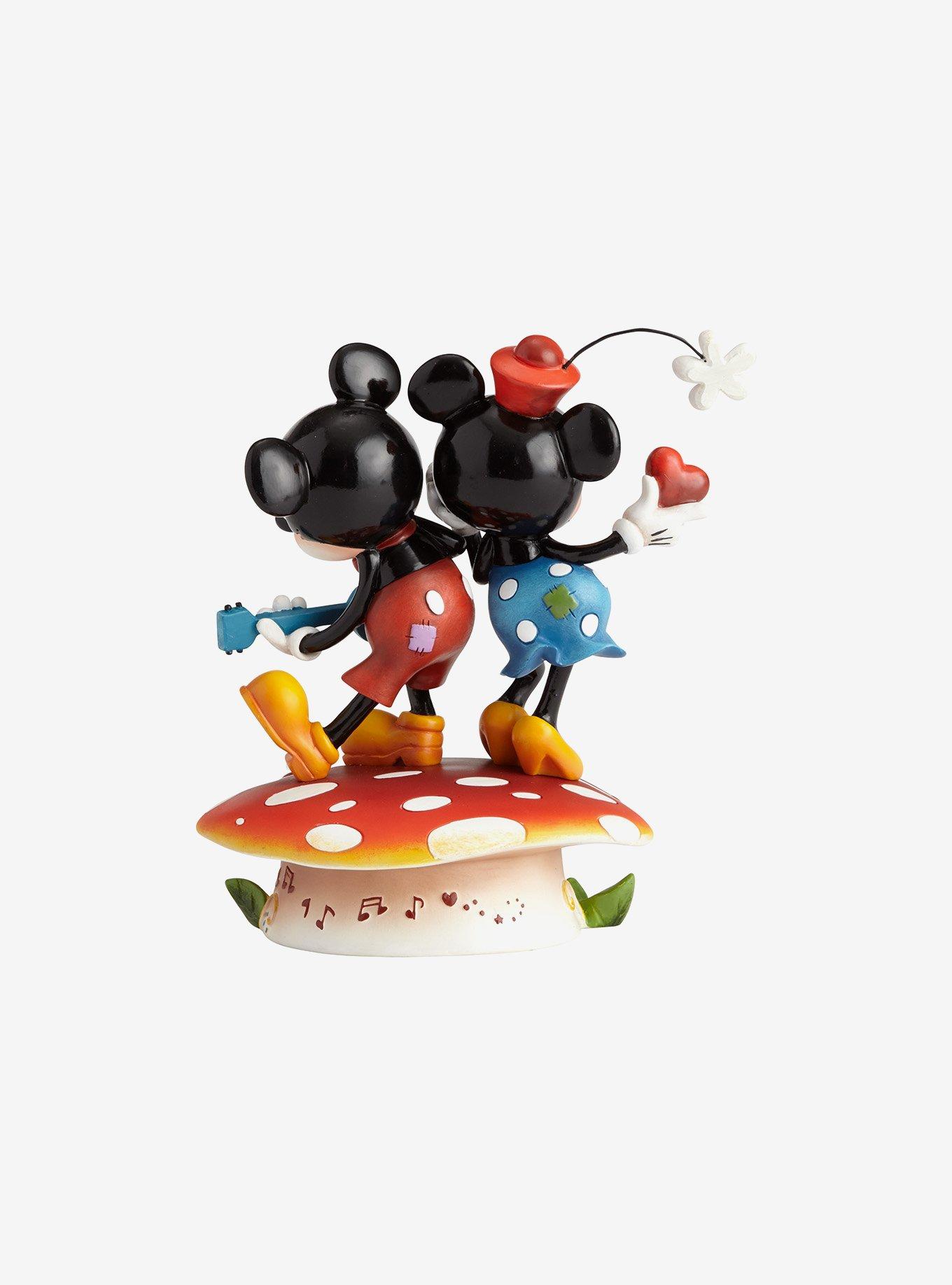 Disney Mickey Mouse Miss Mindy Mickey and Minnie on Mushroom Figure, , alternate