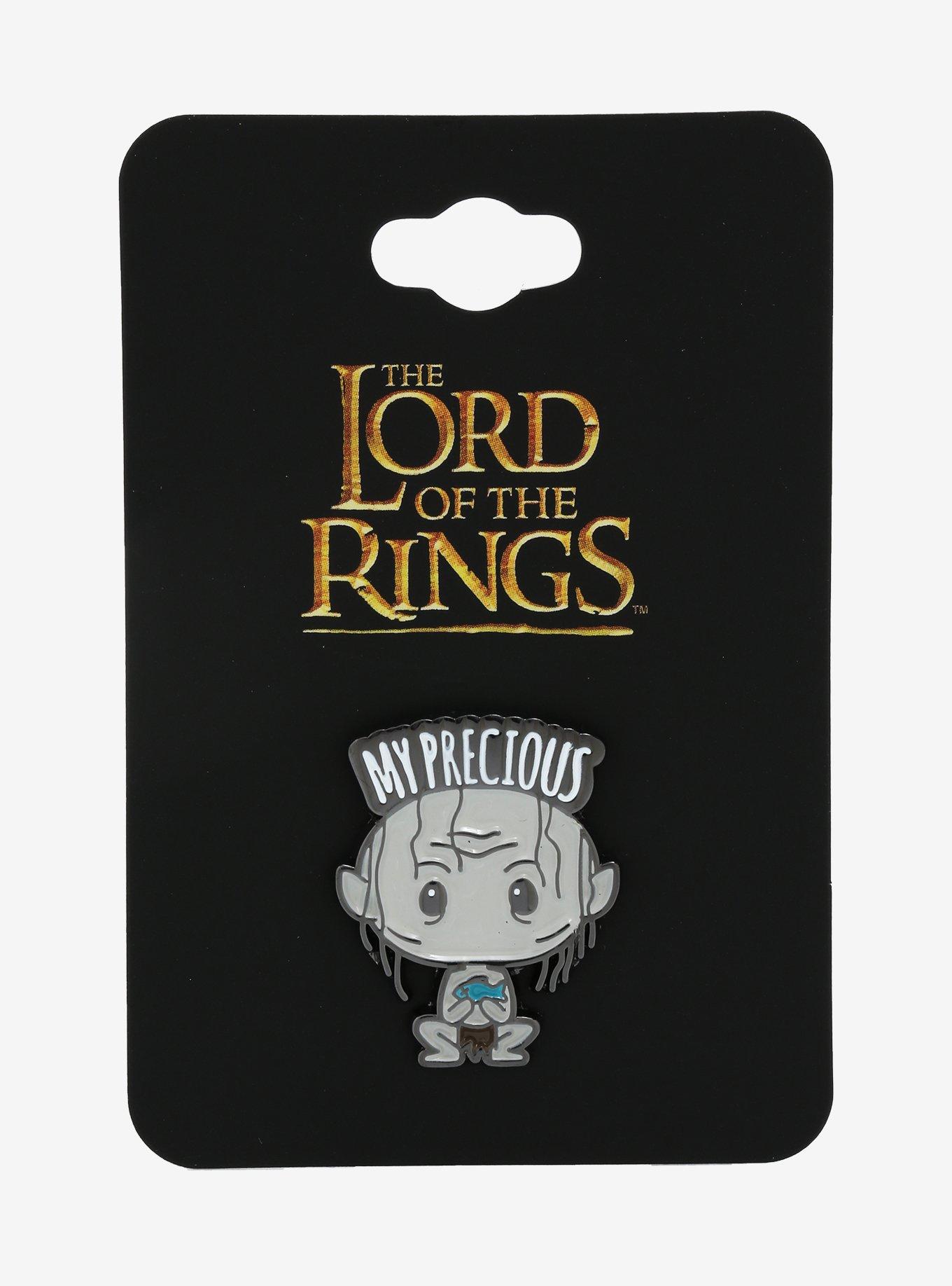 The Lord of the Rings Gollum Chibi My Precious Enamel Pin - BoxLunch Exclusive, , alternate