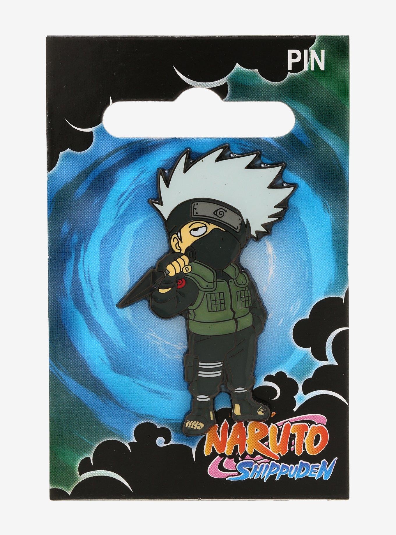 Naruto Shippuden Kakashi Hatake with Kunai Enamel Pin - BoxLunch Exclusive, , alternate