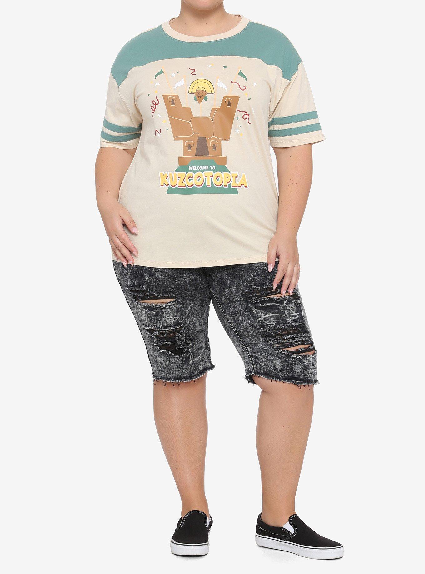 Disney The Emperor's New Groove Kuzcotopia Athletic T-Shirt Plus Size, MULTI, alternate
