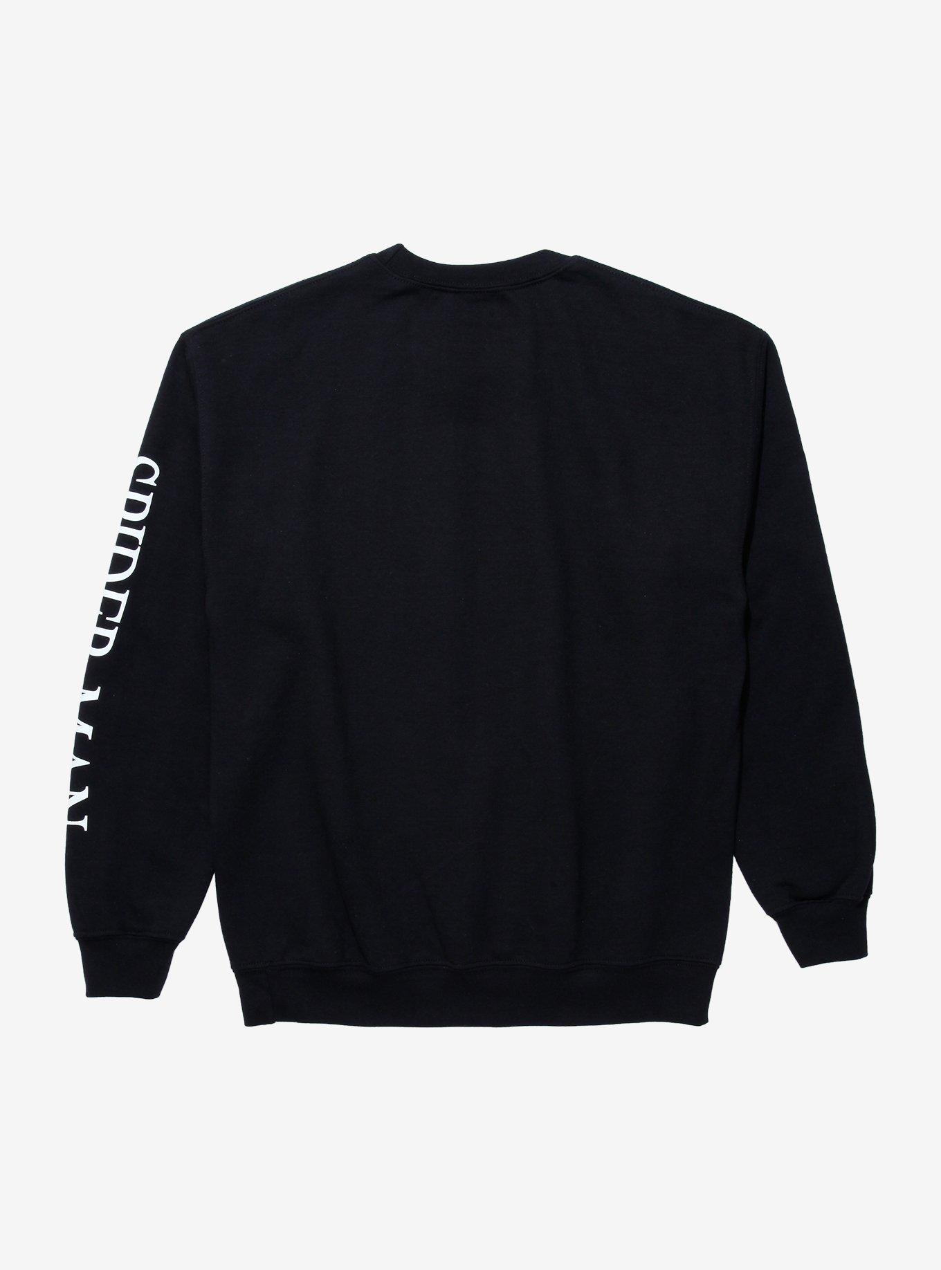 Marvel Spider-Man Miles Morales Crewneck - BoxLunch Exclusive, BLACK, alternate