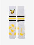Pokemon Pikachu Stripe & Bolts Crew Socks, , alternate