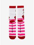 Ouran High School Host Club Pink Stripe Crew Socks, , alternate
