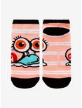 SpongeBob SquarePants Chibi Gary No-Show Socks, , alternate