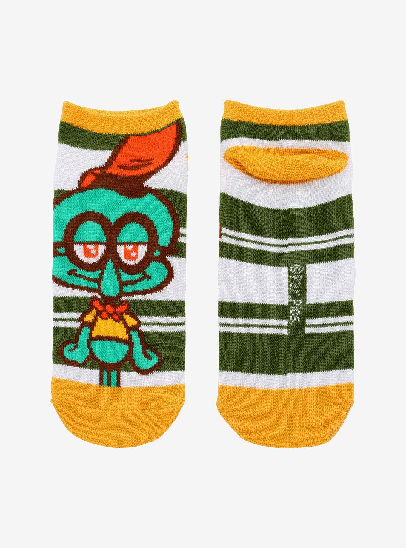 The SpongeBob Movie: Sponge On The Run Squidward No-Show Socks, , alternate