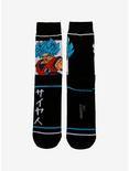 Dragon Ball Super SSGSS Goku & Vegeta Crew Socks, , alternate
