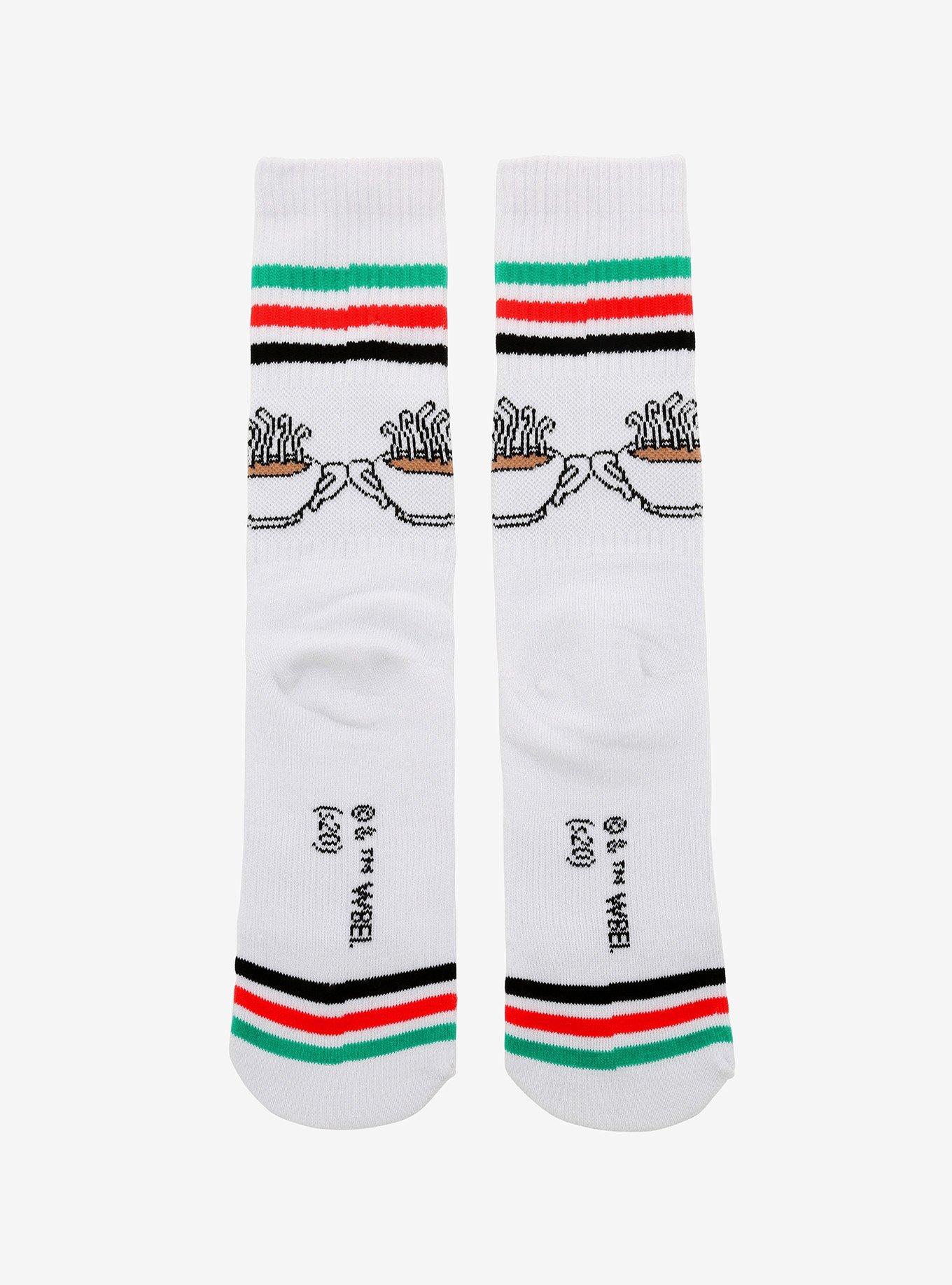 Friends Central Perk Varsity Crew Socks, , alternate