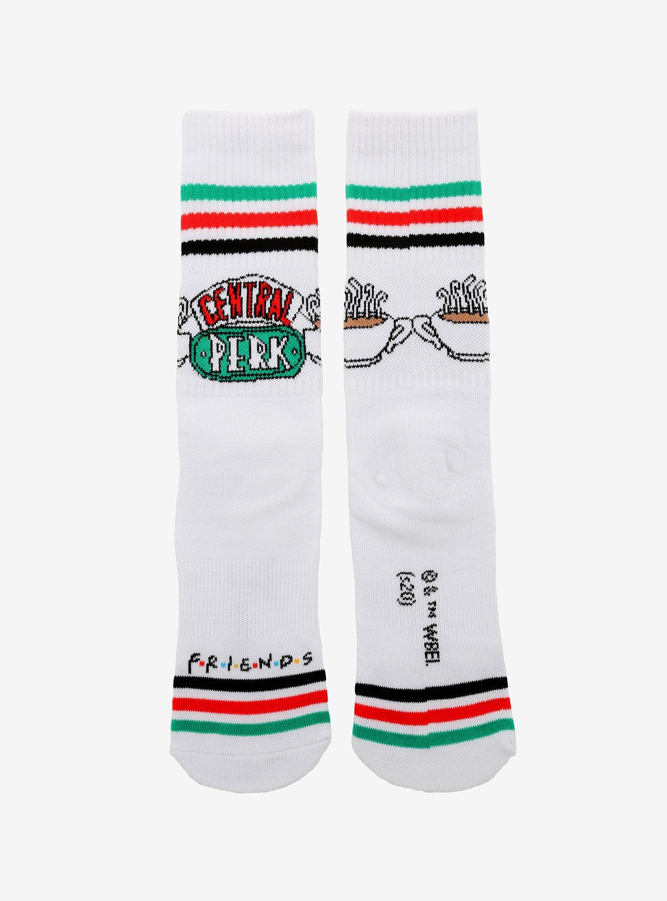 Friends Central Perk Varsity Crew Socks, , alternate