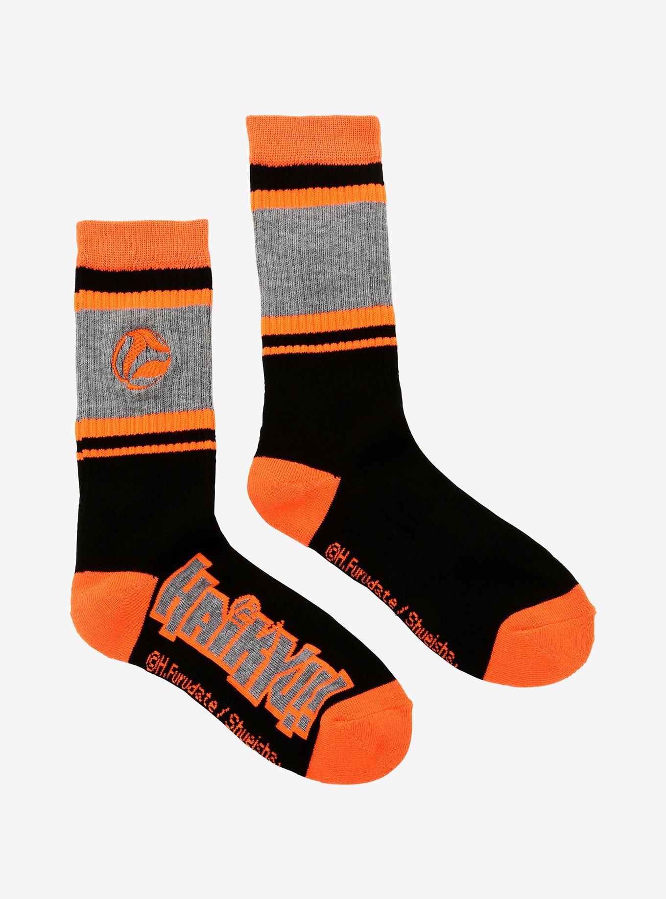 Haikyu!! Logo Crew Socks, , alternate