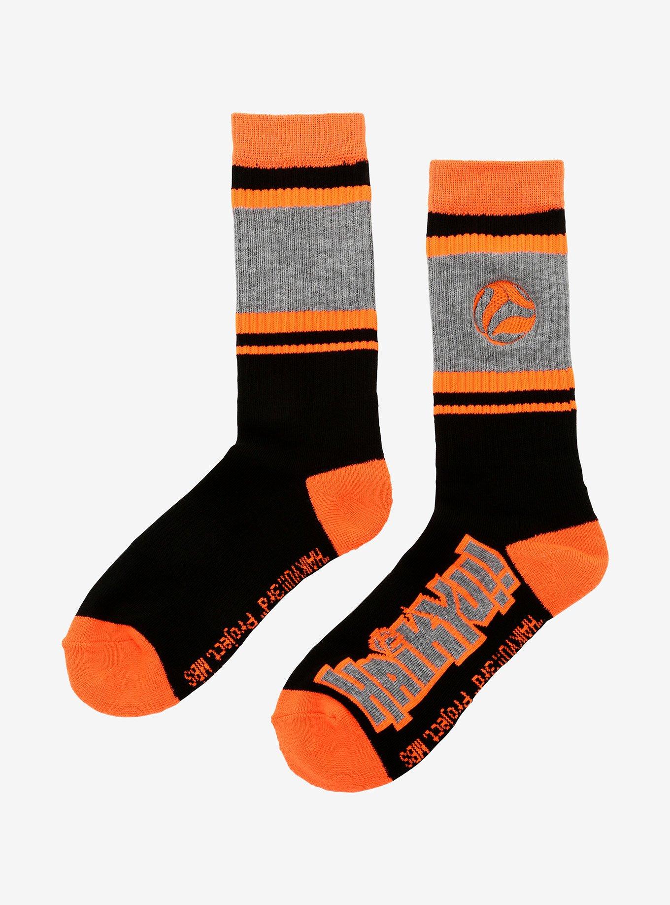 Haikyu!! Logo Crew Socks, , alternate