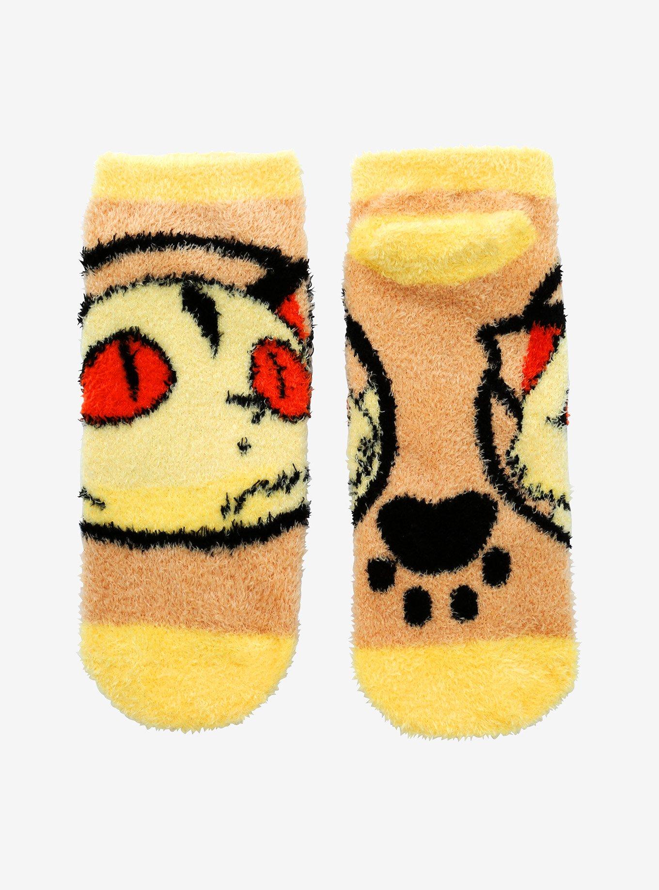InuYasha Kirara Fuzzy No-Show Socks, , alternate