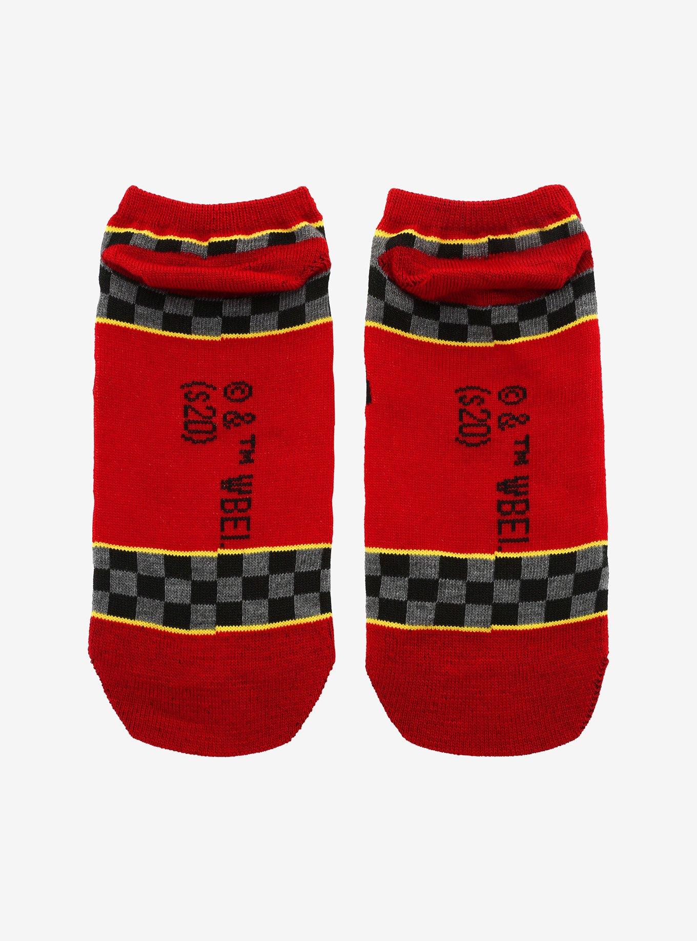 Harry Potter Chibi Checkered No-Show Socks, , alternate