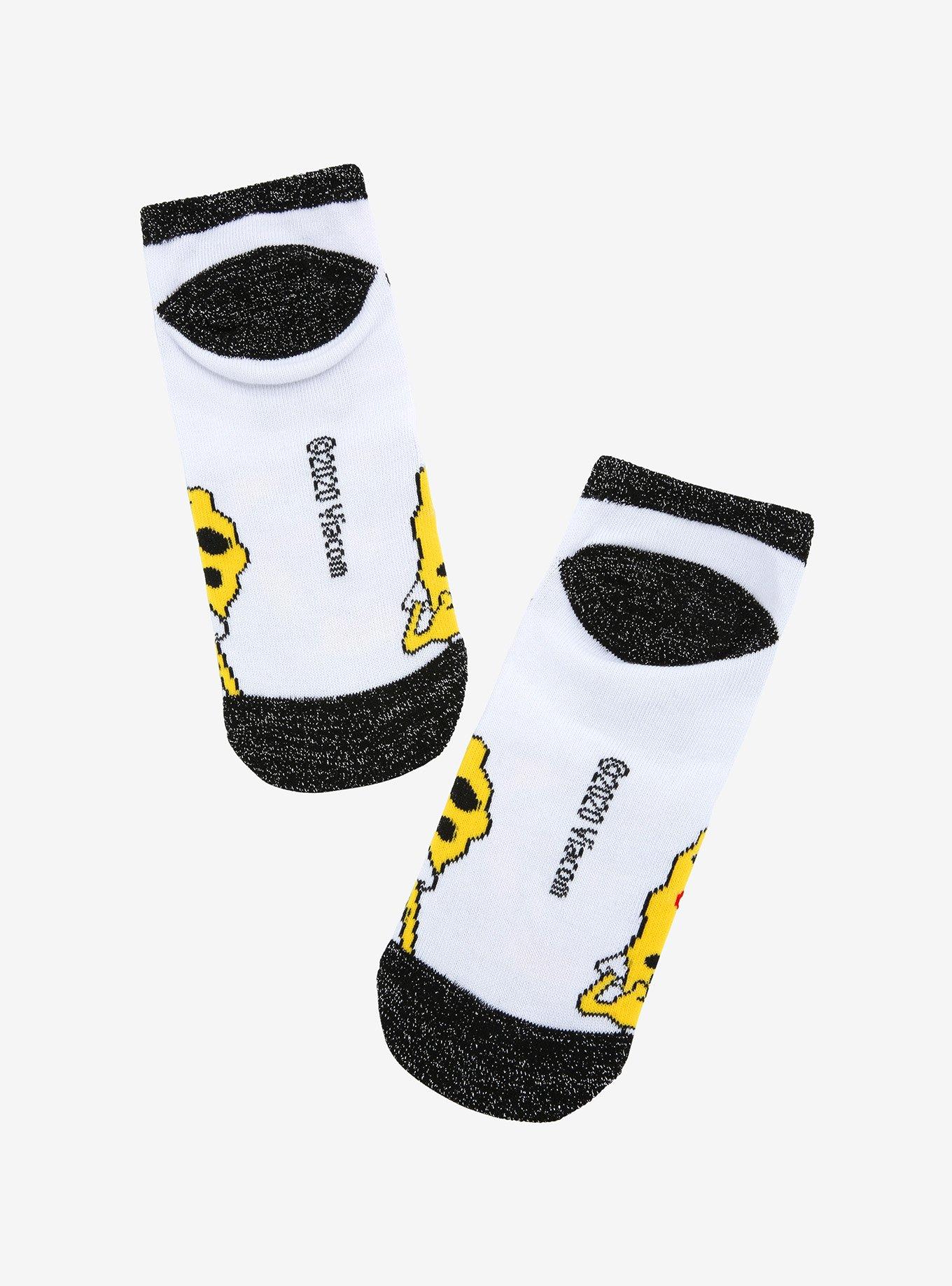 SpongeBob SquarePants Haha No-Show Socks, , alternate