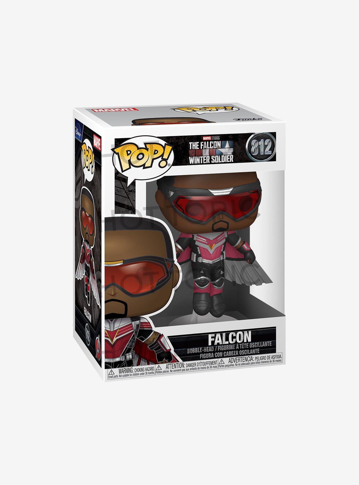 Funko Marvel The Falcon And The Winter Solider Pop! Falcon (Flying) Vinyl Figure, , alternate