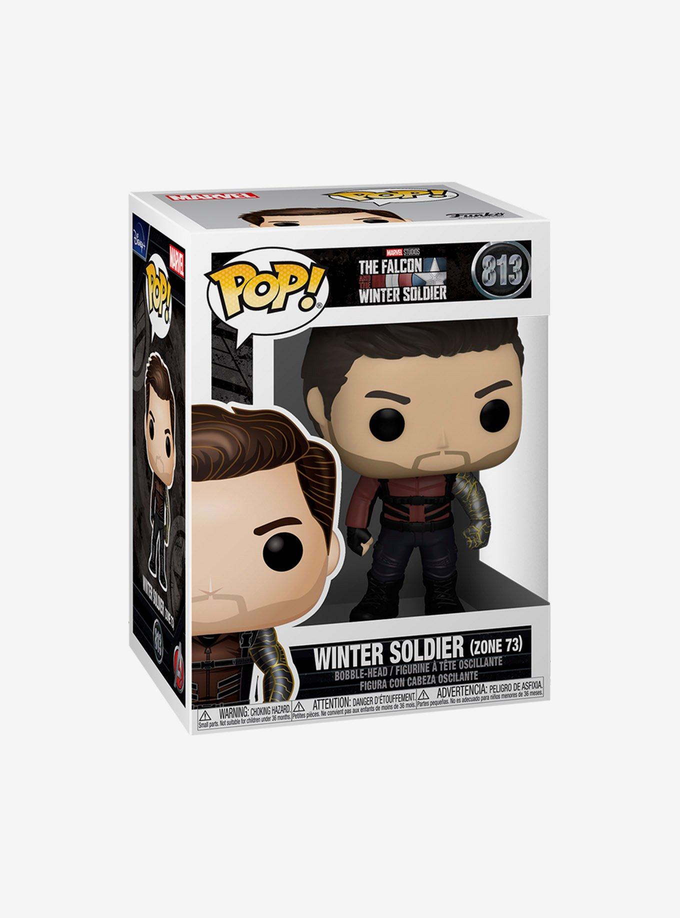 Funko Marvel The Falcon And The Winter Soldier Pop! Winter Soldier (Zone 73) Vinyl Bobble-Head, , alternate