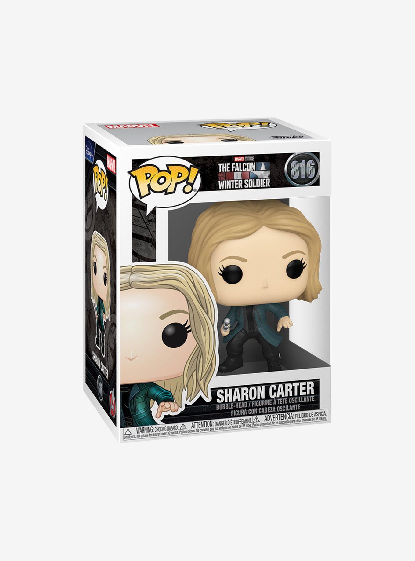 Funko Marvel The Falcon And The Winter Soldier Pop! Sharon Carter Vinyl Bobble-Head, , alternate
