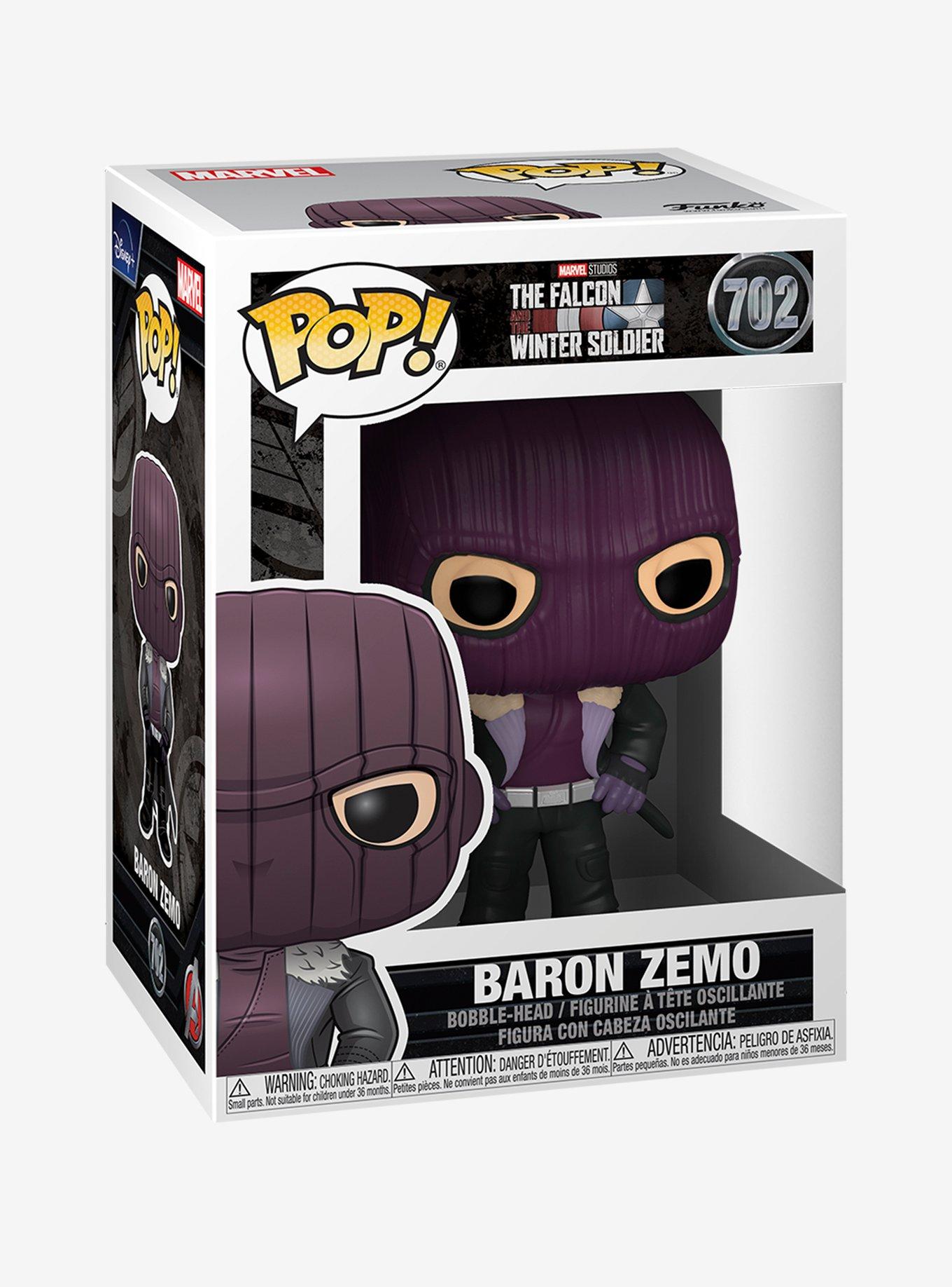 Funko Marvel The Falcon And The Winter Soldier Pop! Baron Zemo Vinyl Bobble-Head, , alternate