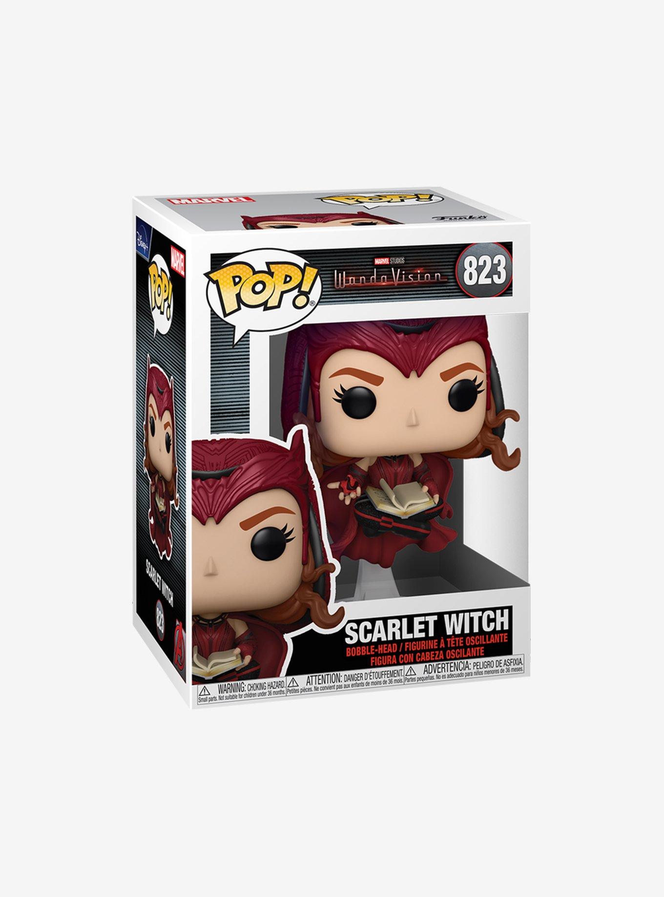 Funko Marvel WandaVision Pop! Scarlet Witch Vinyl Bobble-Head, , alternate