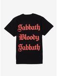 Black Sabbath Sabbath Bloody Sabbath T-Shirt, BLACK, alternate