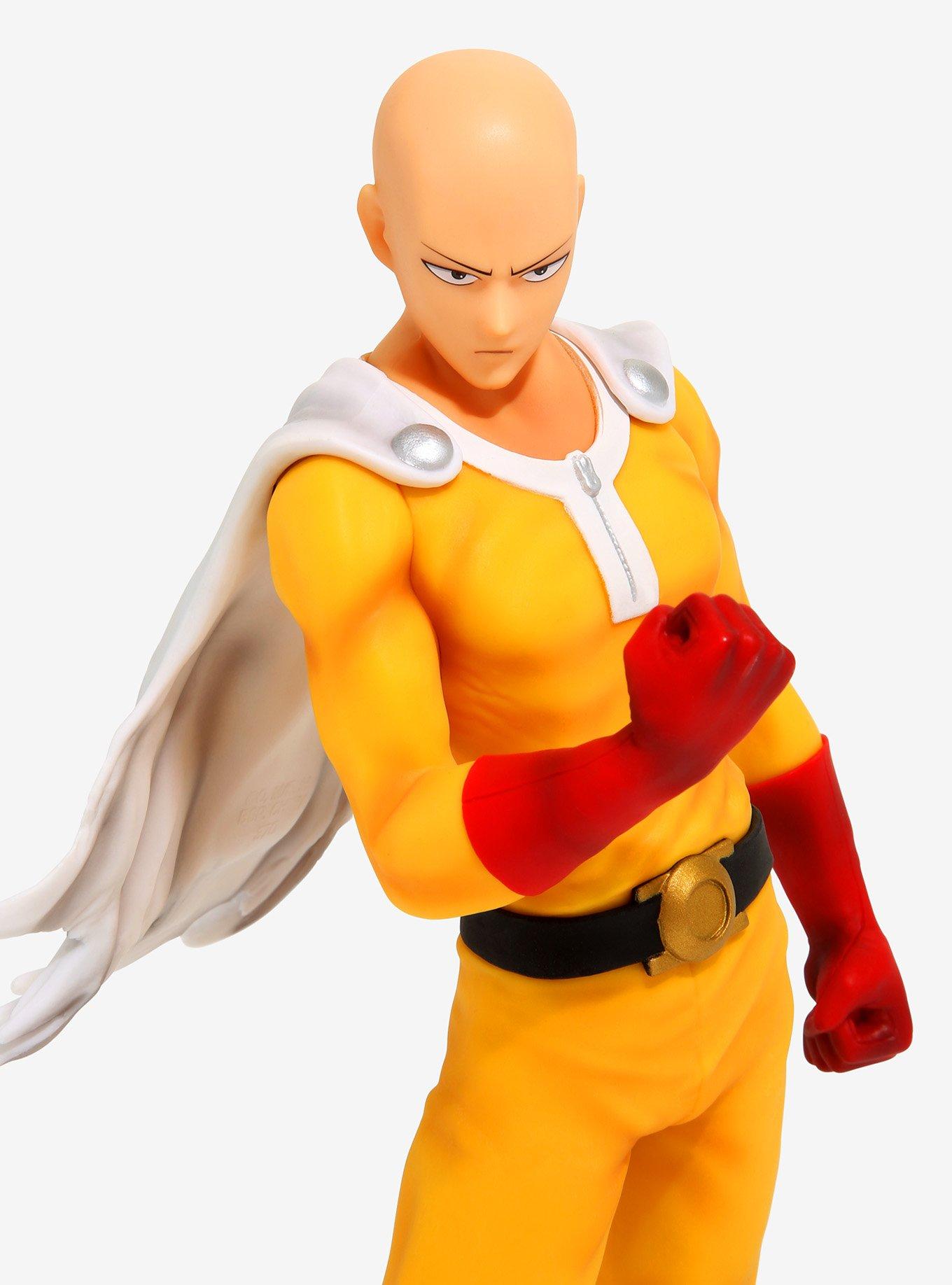 Bandai Spirits One-Punch Man Inchibansho Saitama (Serious Face) Figure, , alternate