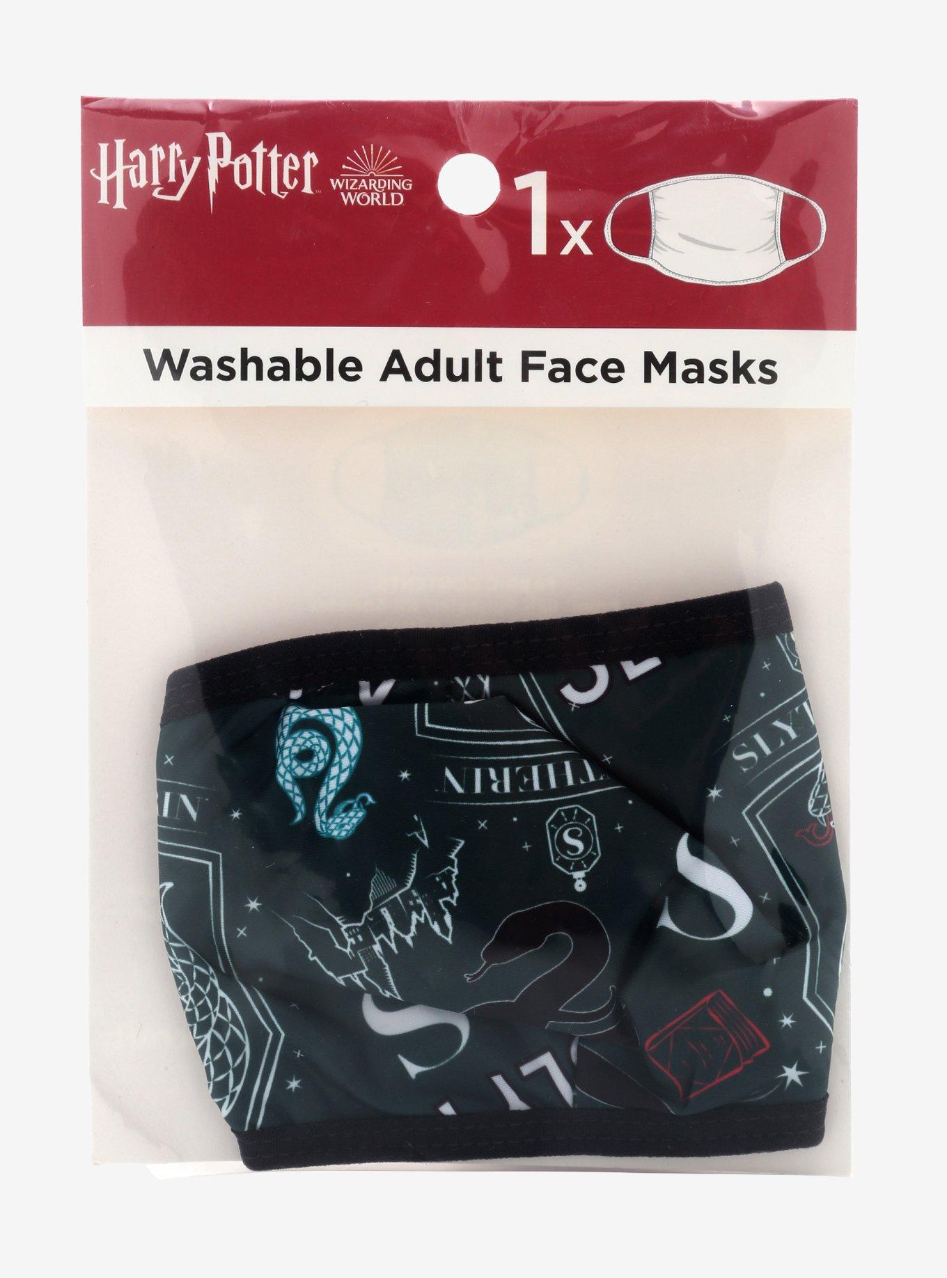 Harry Potter Slytherin Fashion Face Mask, , alternate