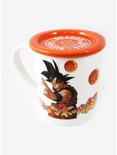 Dragon Ball Super Goku Mug with Coaster Lid, , alternate